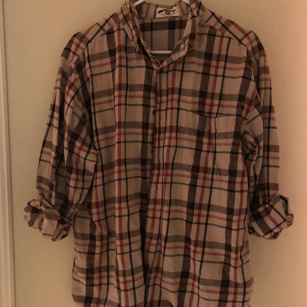 Oversized flannel